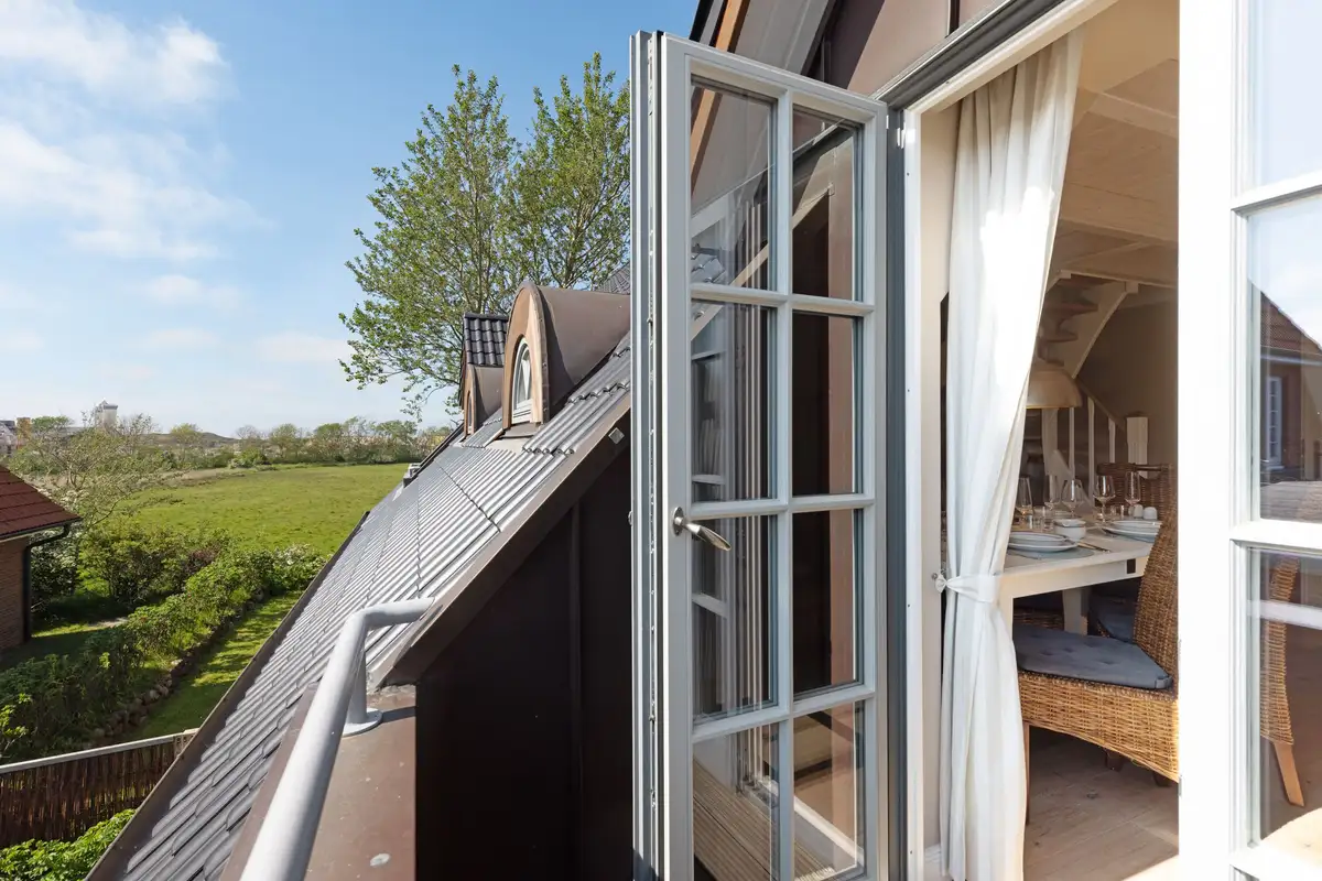 Ferienwohnung Sylt List Ankerplatz Balkon