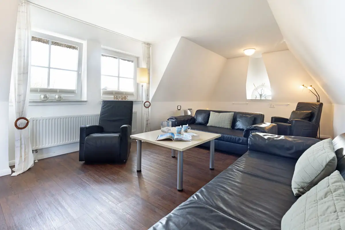 Ferienwohnung Sylt List Appartement Meier Wohnzimmer