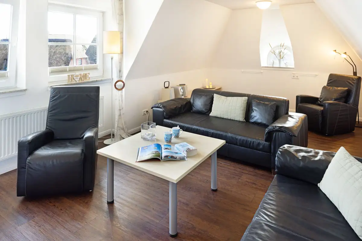 Ferienwohnung Sylt List Appartement Meier Wohnzimmer