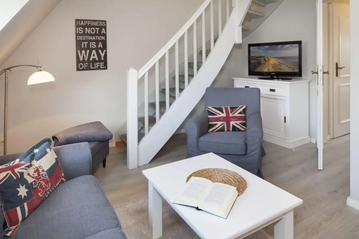 Ferienwohnung Sylt List Auster (Holte Hüüs) Wohnzimmer