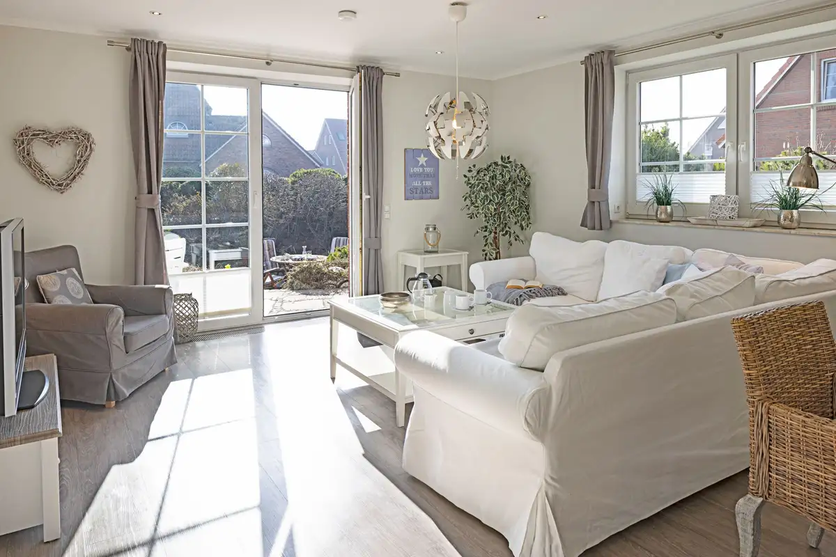 Ferienwohnung Sylt List Blickfang (Haus Senhuk) Wohnzimmer