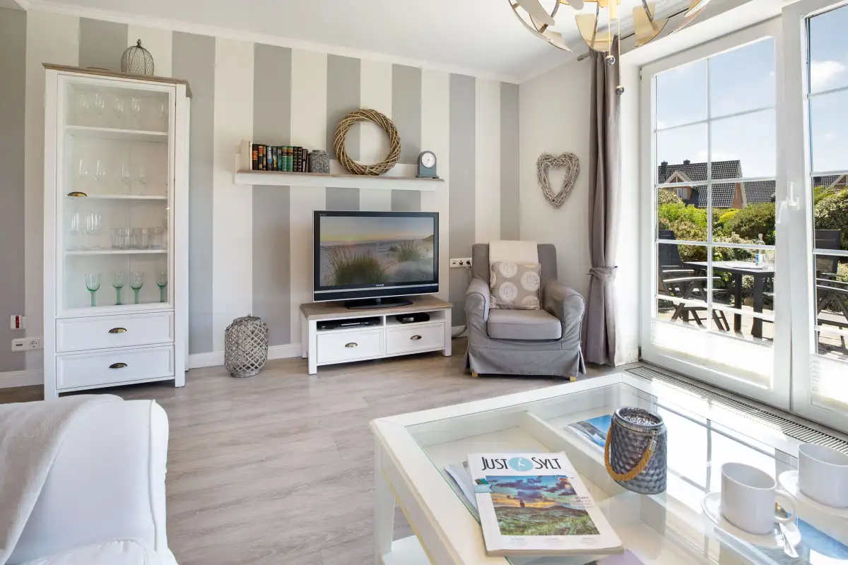 Ferienwohnung Sylt List Blickfang (Haus Senhuk) Wohnzimmer