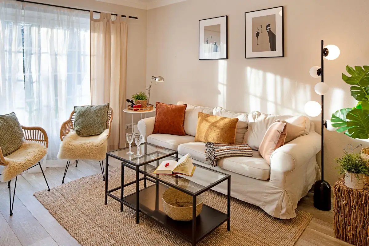 Ferienwohnung Sylt List Borlis Perle Wohnzimmer