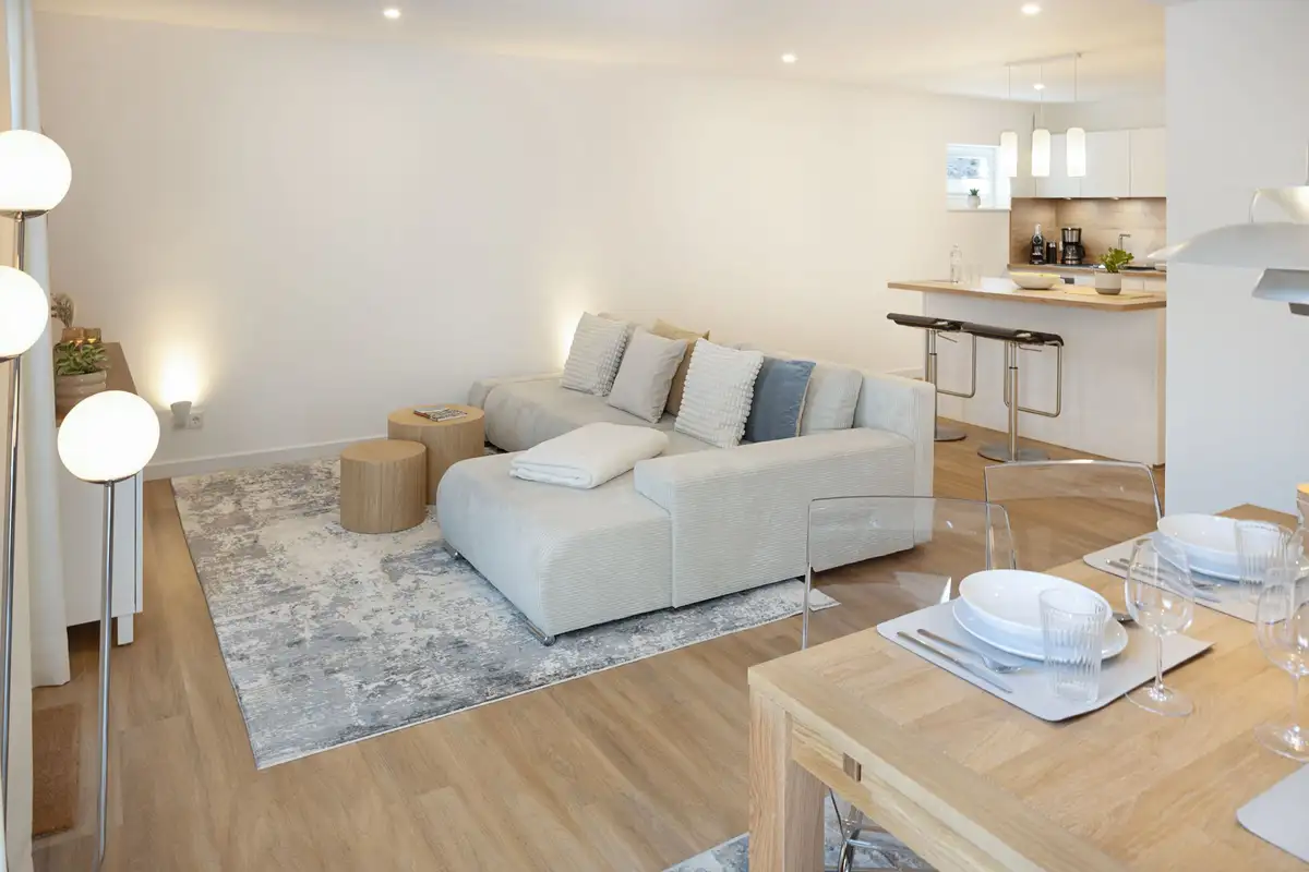 Ferienwohnung Sylt List Cap Alma Wohnzimmer