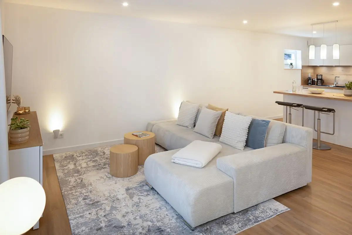 Ferienwohnung Sylt List Cap Alma Wohnzimmer