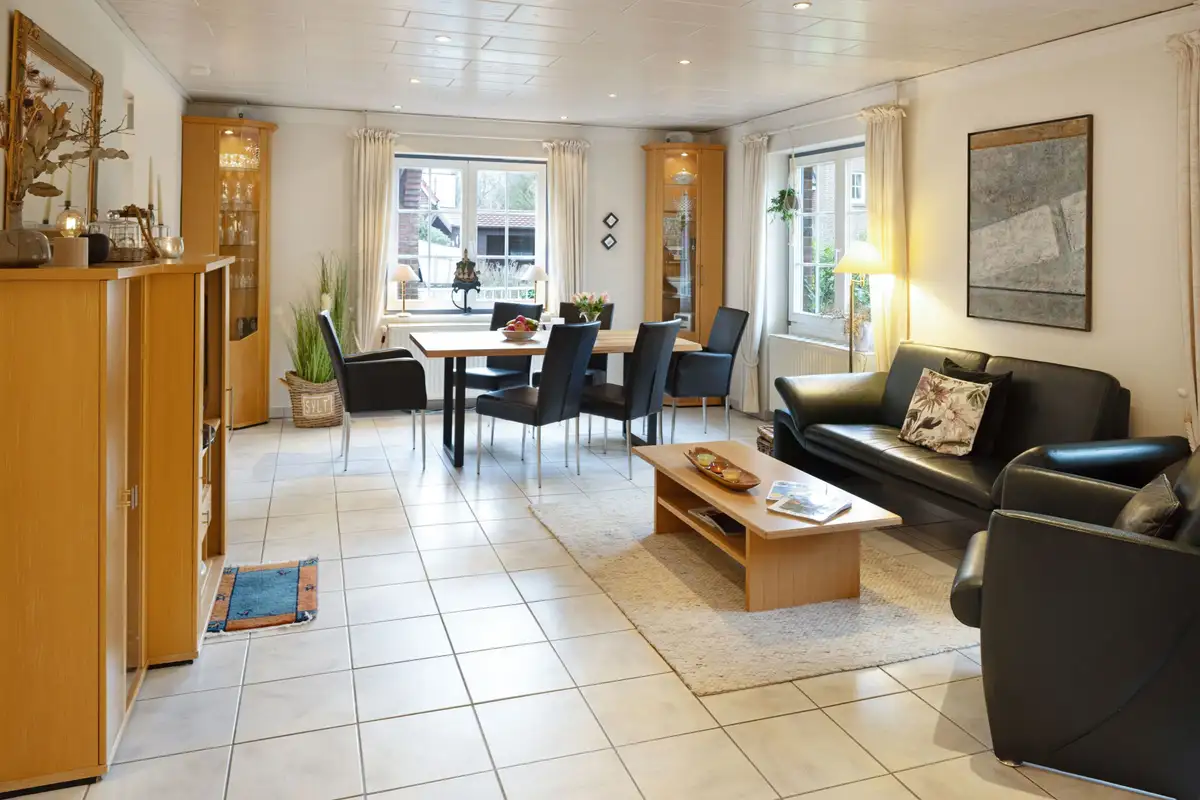 Ferienwohnung Sylt List Cap Fritz Wohnzimmer