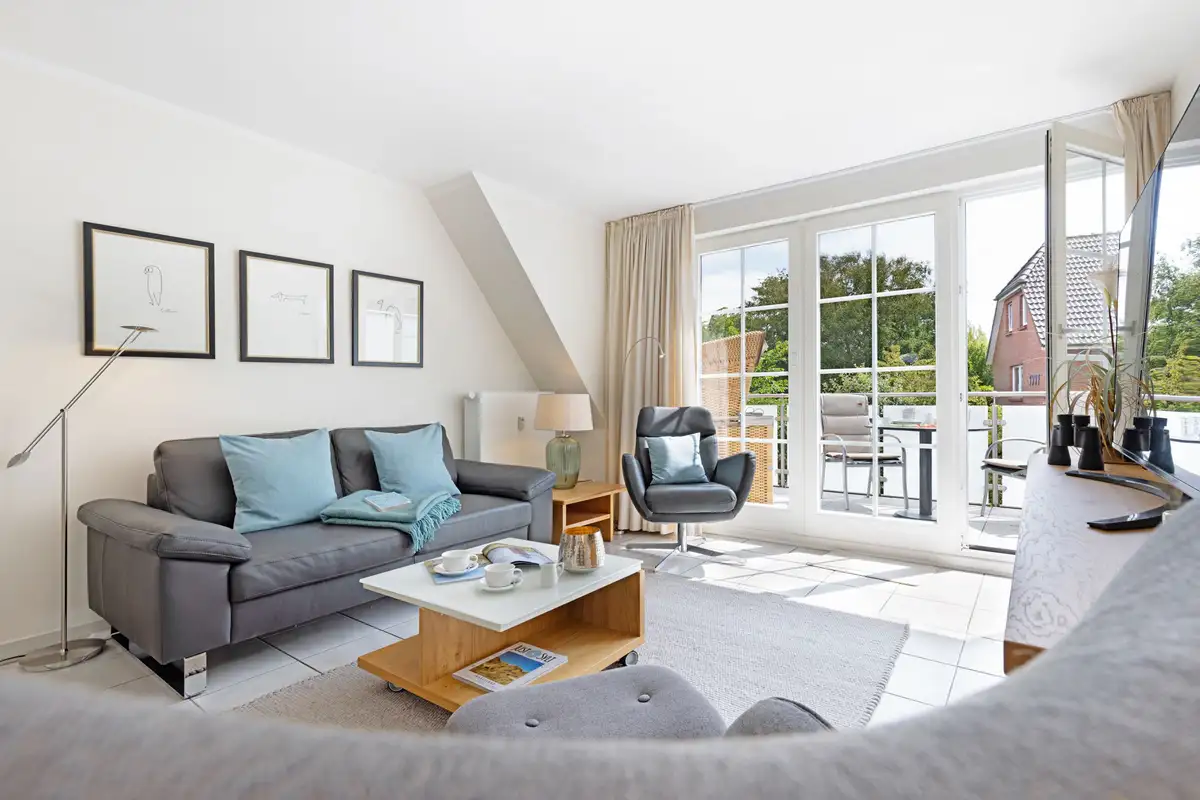 Ferienwohnung Sylt List Cap San Diego Wohnzimmer