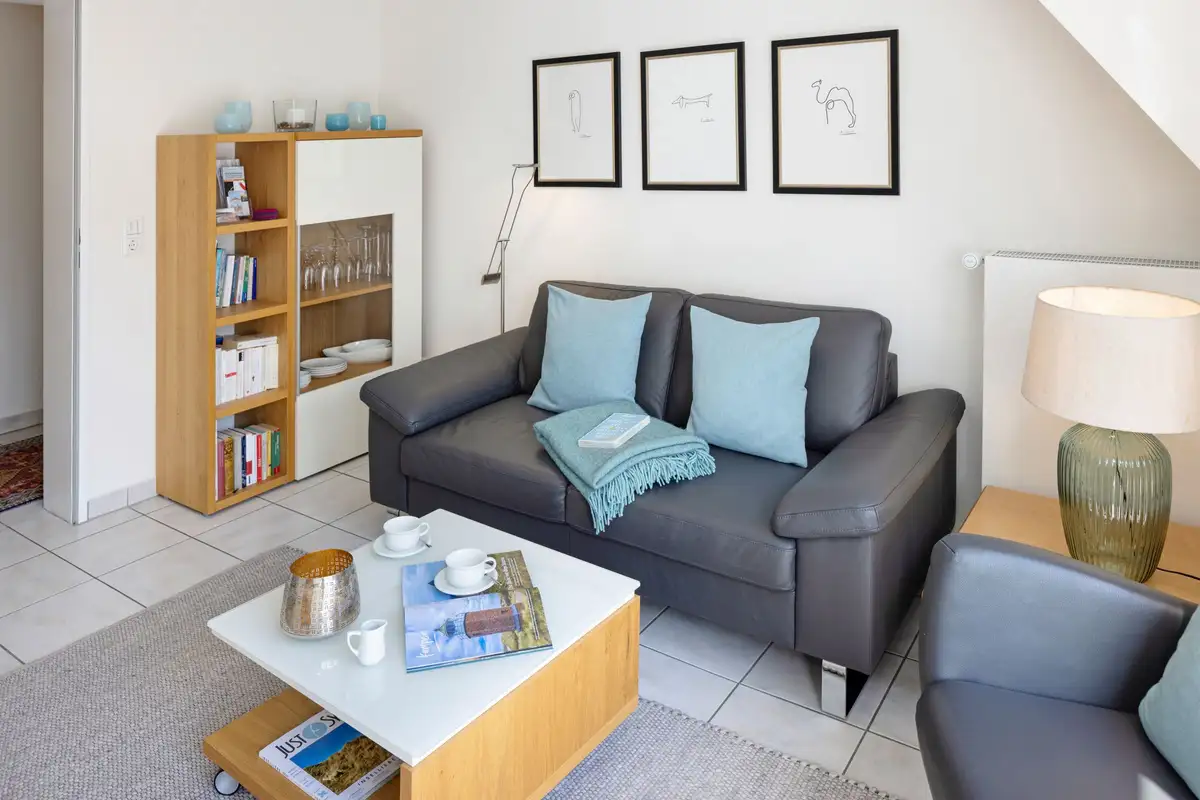 Ferienwohnung Sylt List Cap San Diego Wohnzimmer