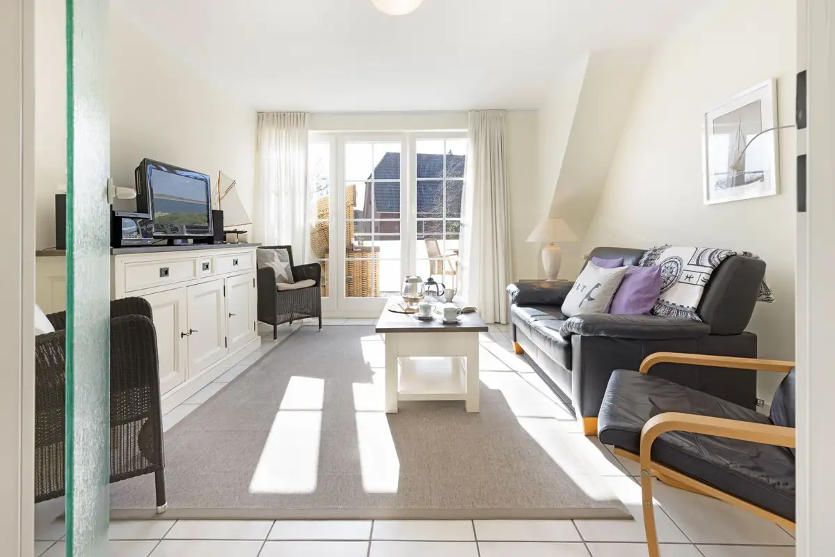 Ferienwohnung Sylt List Cap San Marco Wohnzimmer