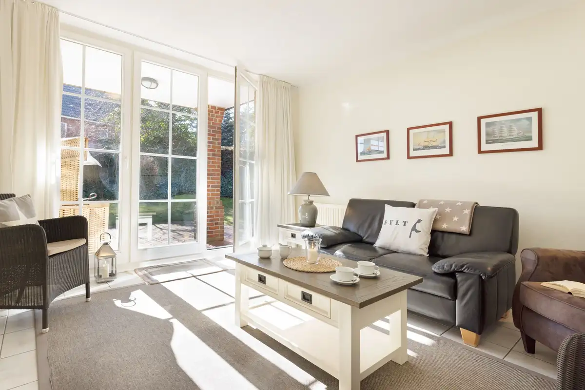 Ferienwohnung Sylt List Cap Verde Wohnzimmer