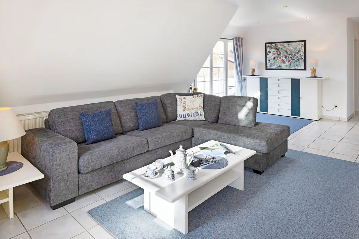 Ferienwohnung Sylt List Cap Vilano Wohnzimmer