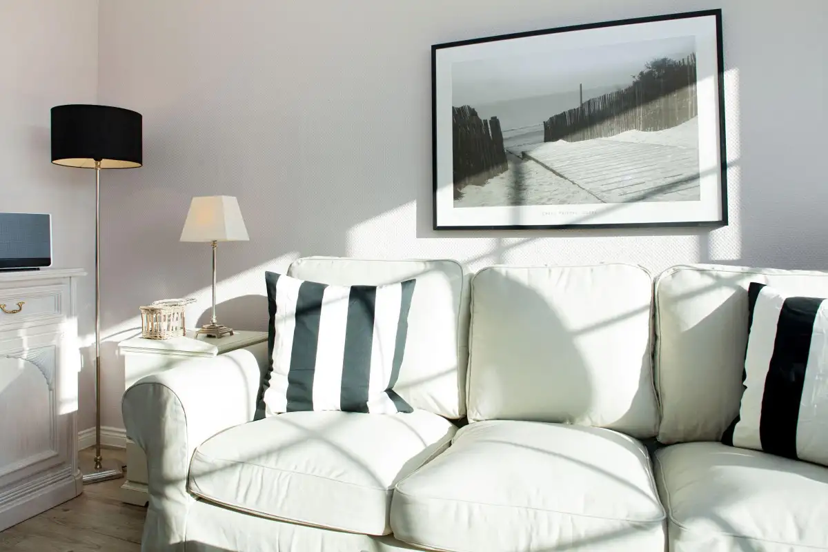 Ferienwohnung Sylt List Deichvogt Wohnzimmer