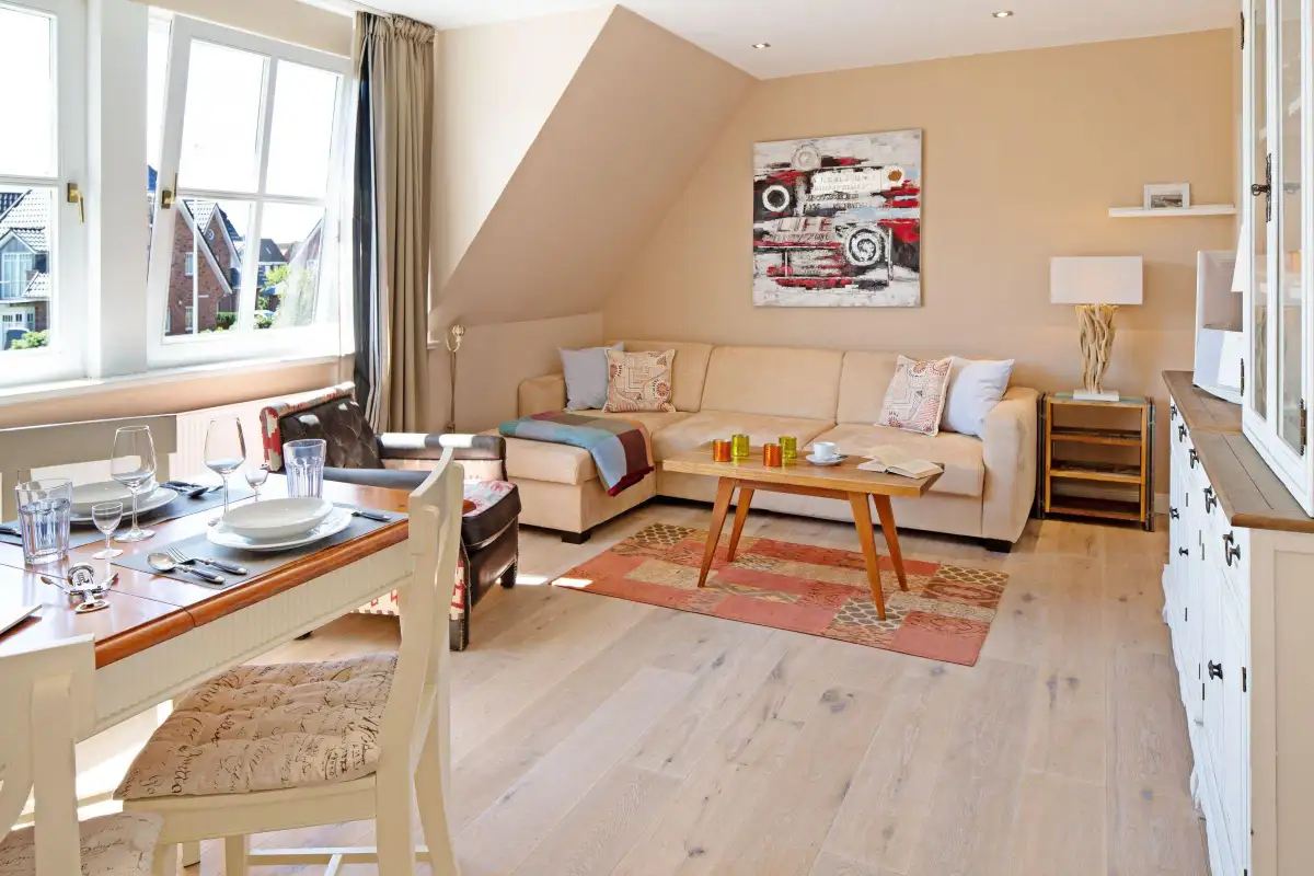 Ferienwohnung Sylt List Der Butt Wohnzimmer