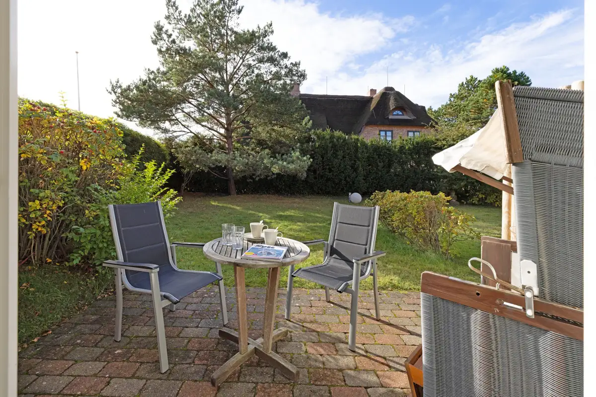 Ferienwohnung Sylt List Düne (Holte Hüüs) Terrasse
