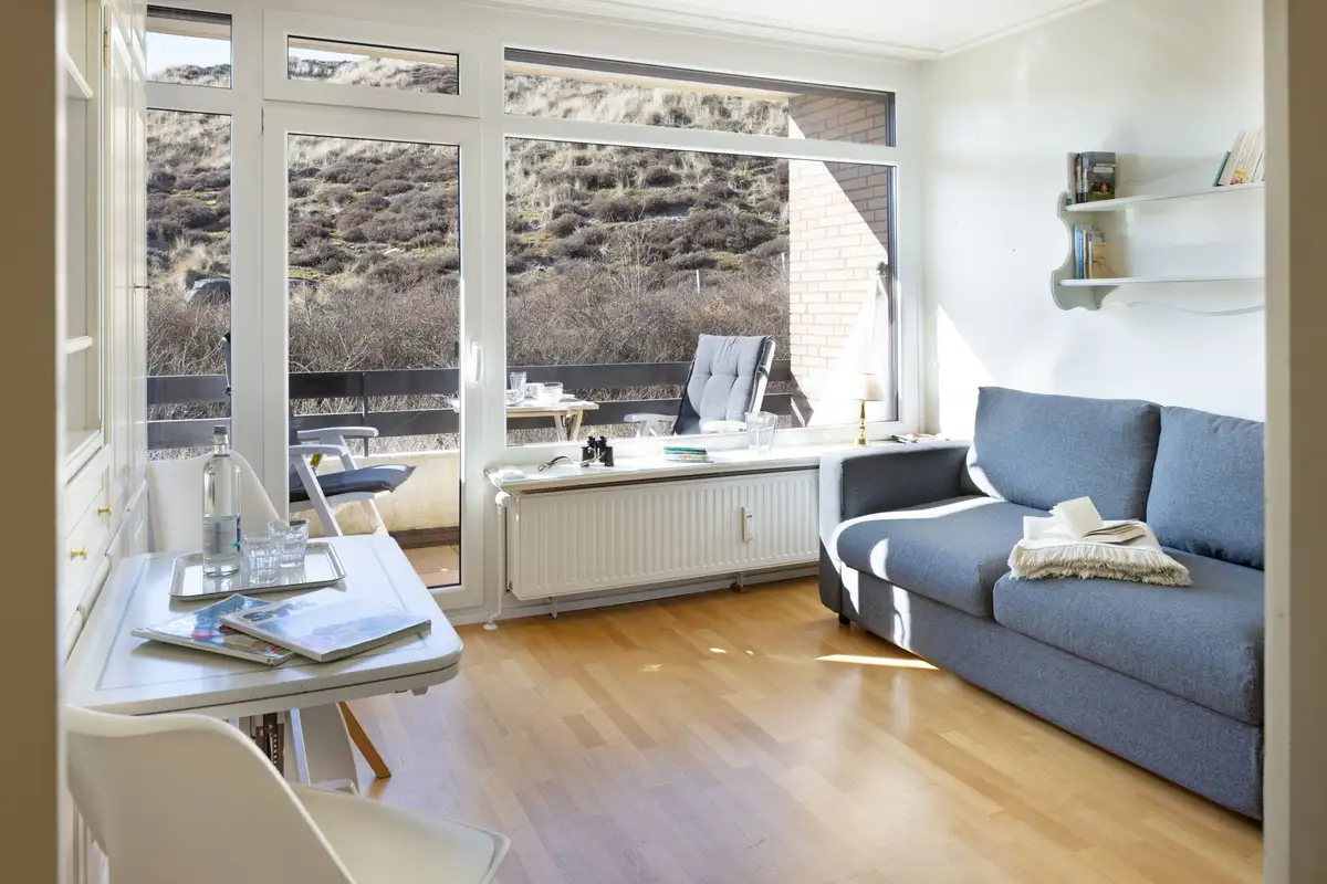 Ferienwohnung Sylt List Dünenperle Wohnzimmer