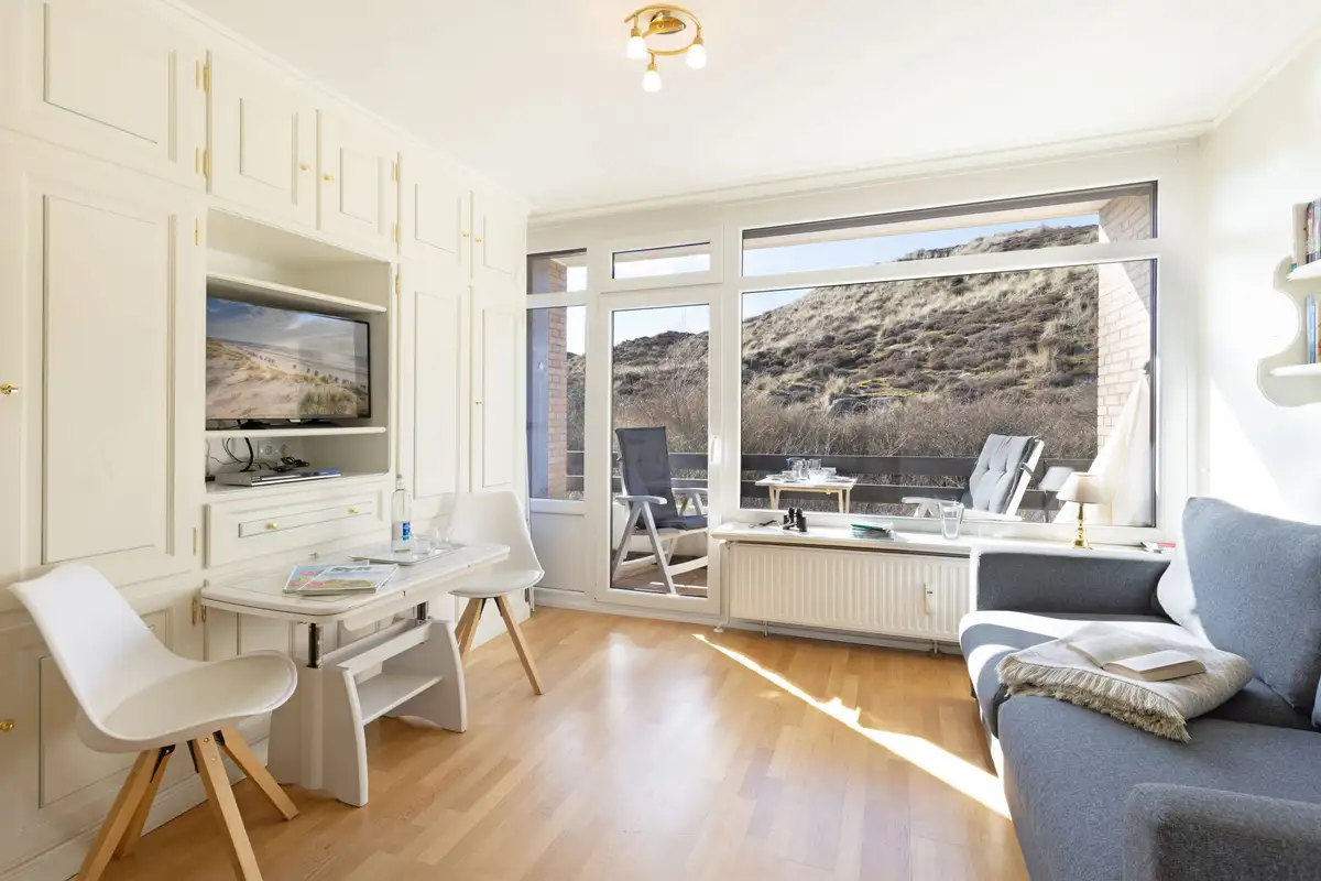 Ferienwohnung Sylt List Dünenperle Wohnzimmer