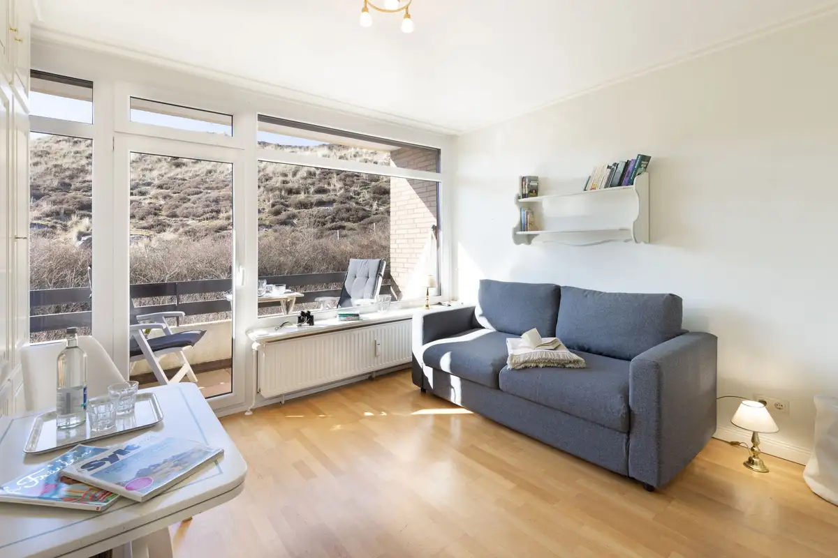 Ferienwohnung Sylt List Dünenperle Wohnzimmer