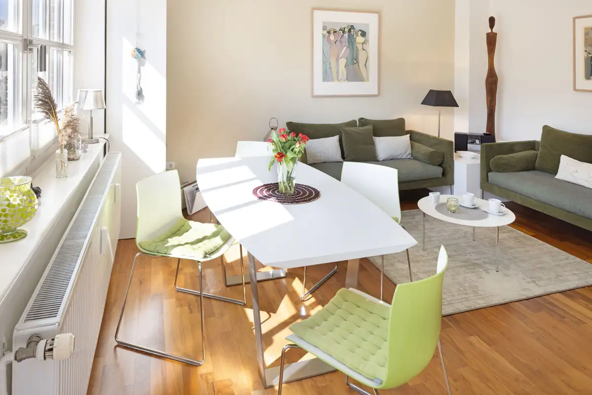 Ferienwohnung Sylt List Dünenwind Esstisch