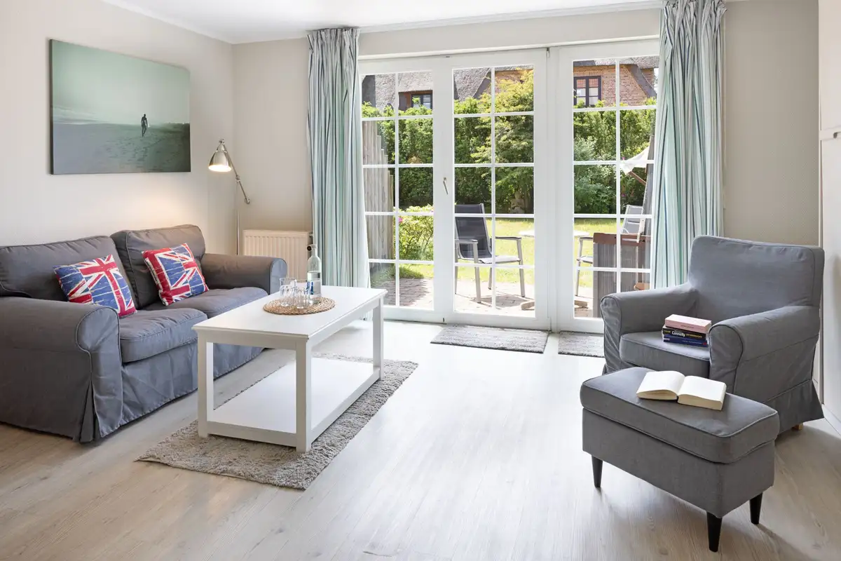 Ferienwohnung Sylt List Hafen (Holte Hüüs) Wohnzimmer