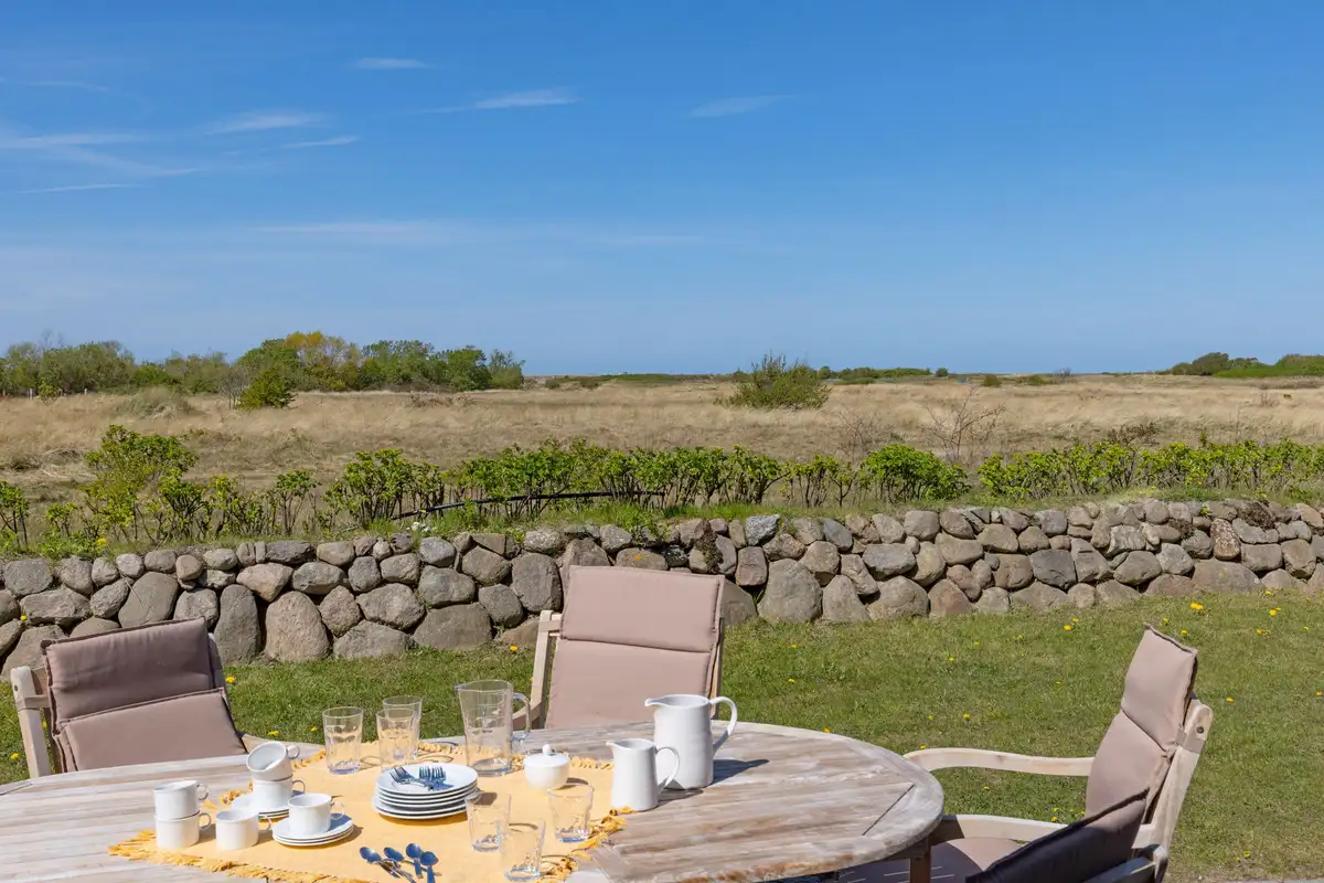 Ferienwohnung Sylt List Haus Albatros Terrasse