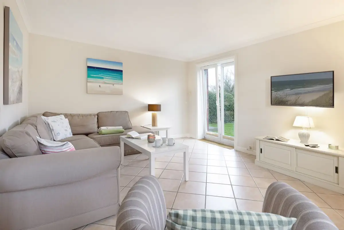 Ferienwohnung Sylt List Haus Bachstelze Wohnzimmer