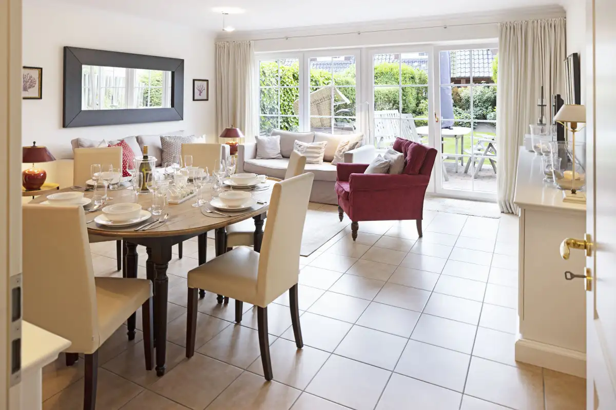 Ferienwohnung Sylt List Haus Bowies Loft Wohnzimmer