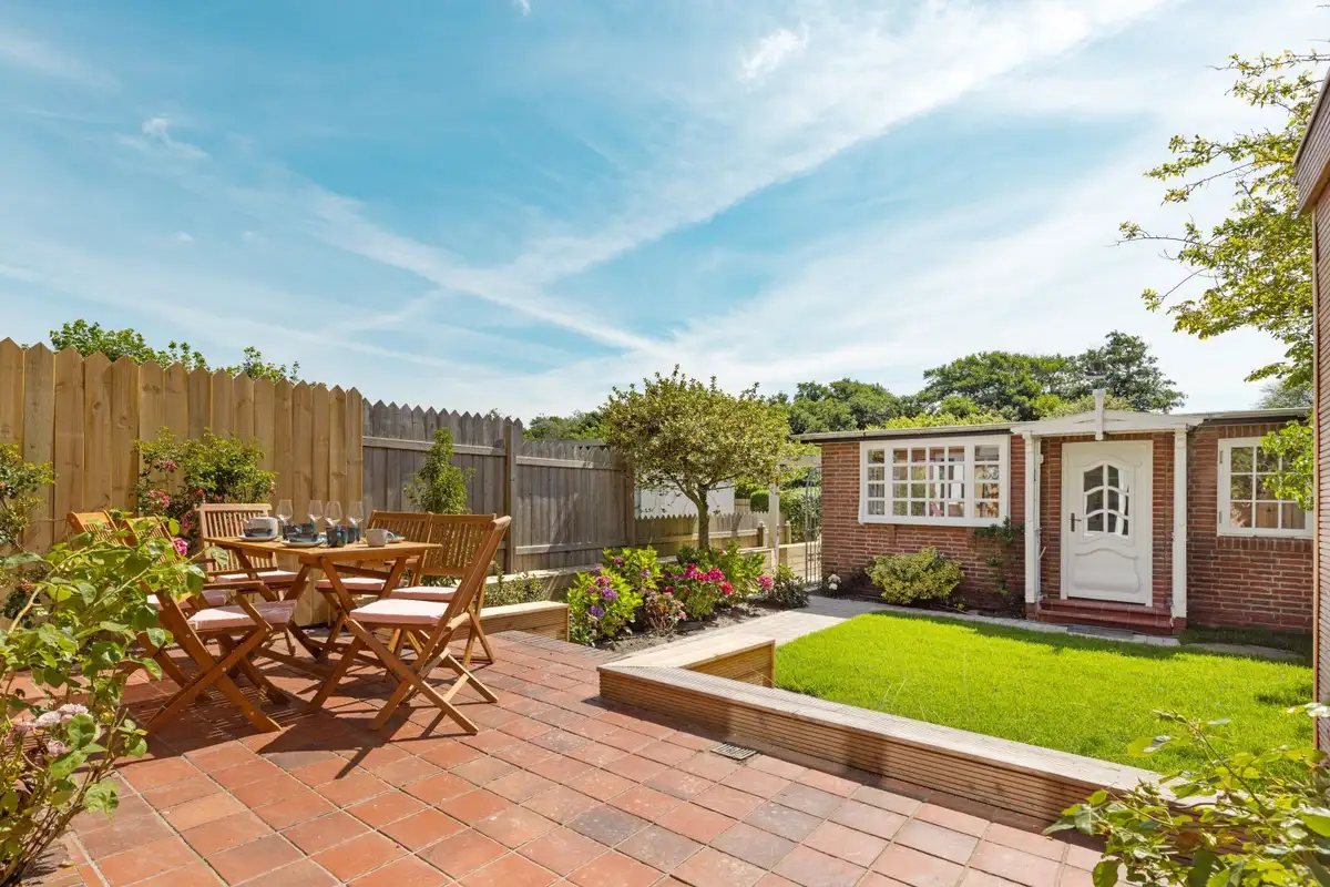 Ferienwohnung Sylt List Haus Buhne 44 Garten