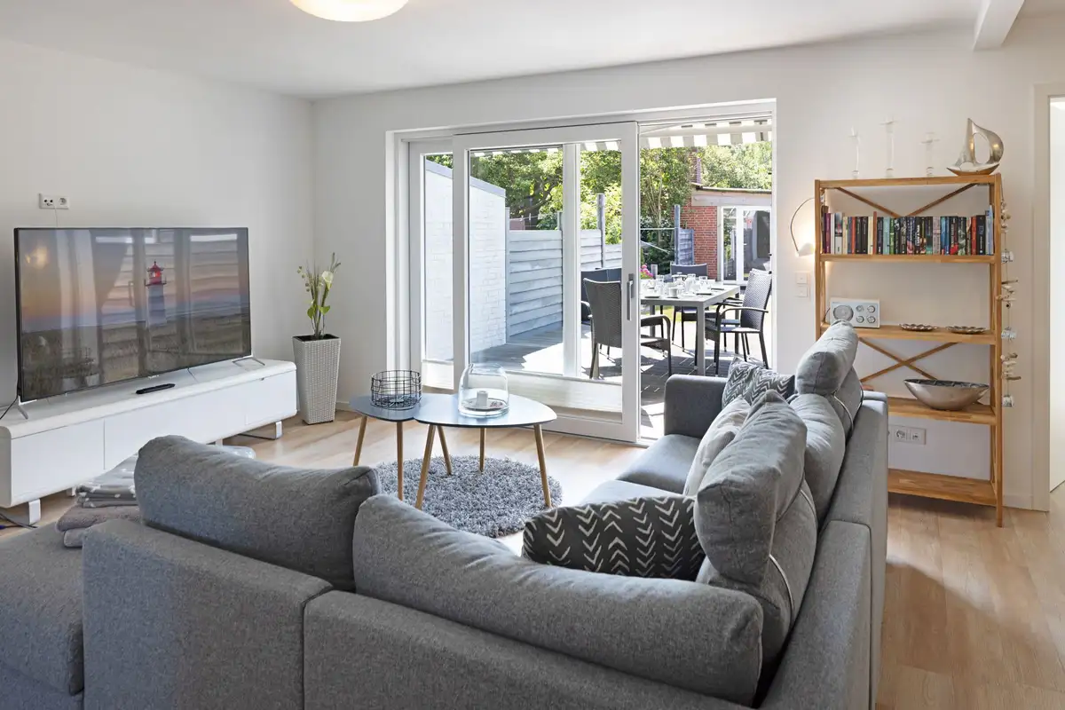 Ferienwohnung Sylt List Haus Captains Island Wohnzimmer