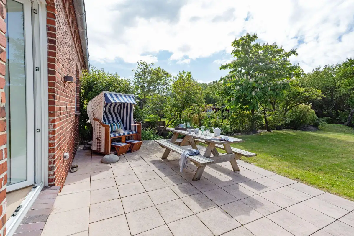 Ferienwohnung Sylt List Haus Die Lieben 7 Terrasse