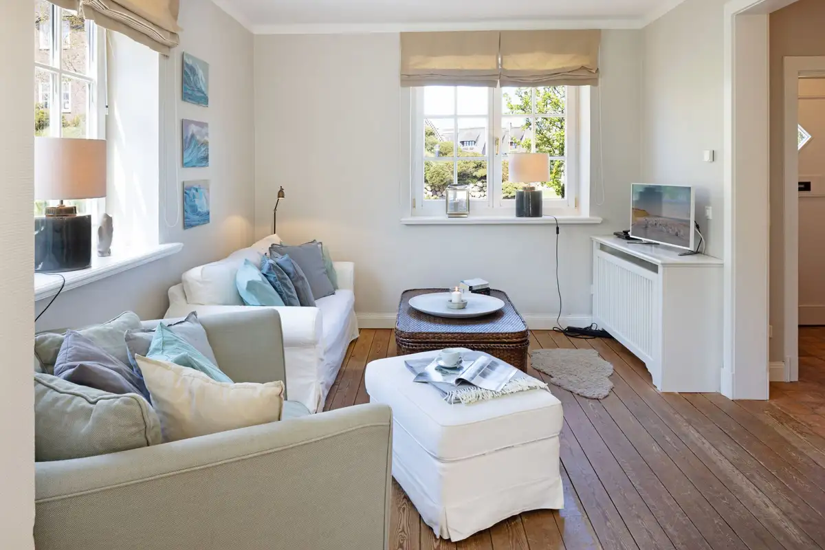 Ferienwohnung Sylt List Haus Dock 6 Wohnzimmer