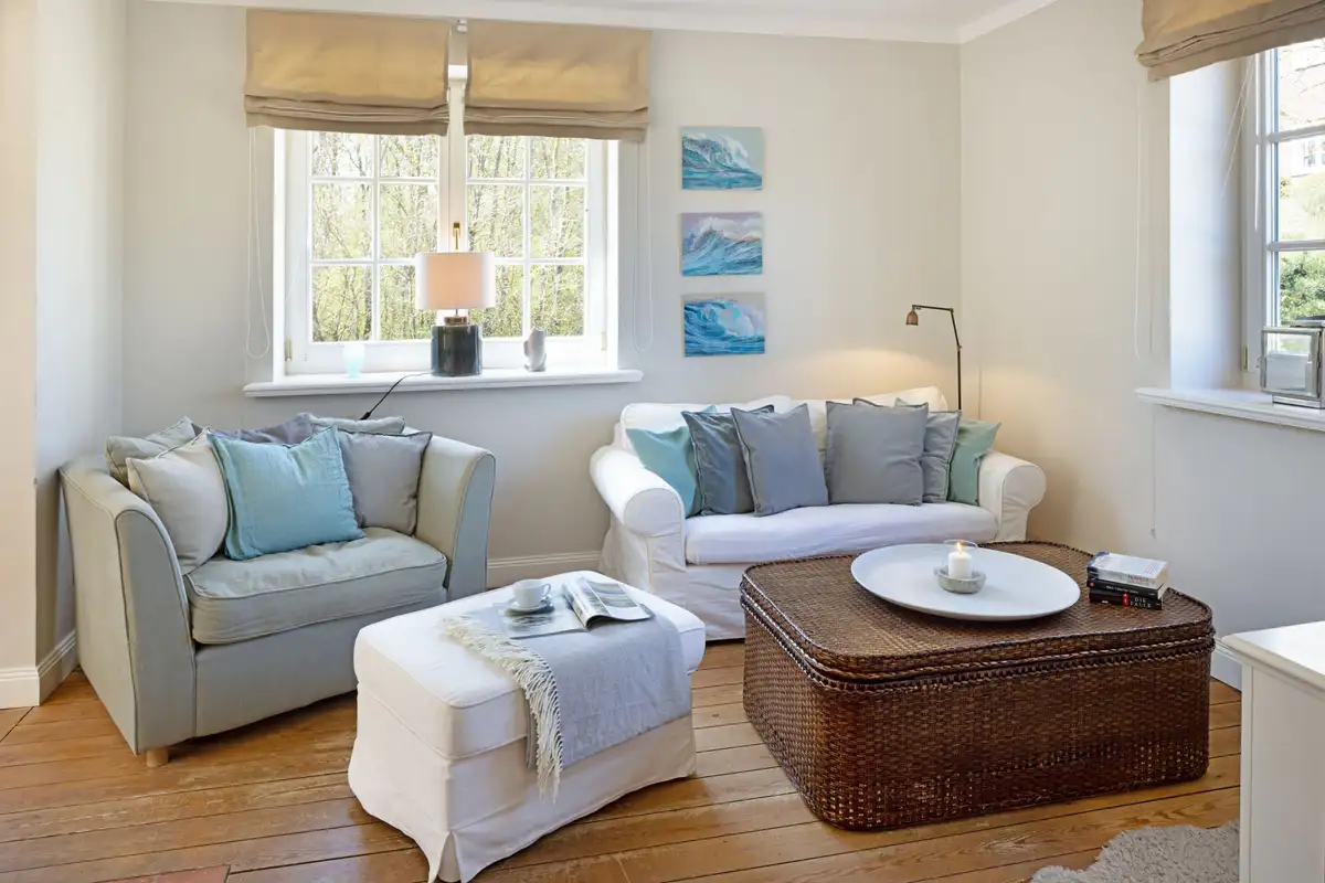 Ferienwohnung Sylt List Haus Dock 6 Wohnzimmer