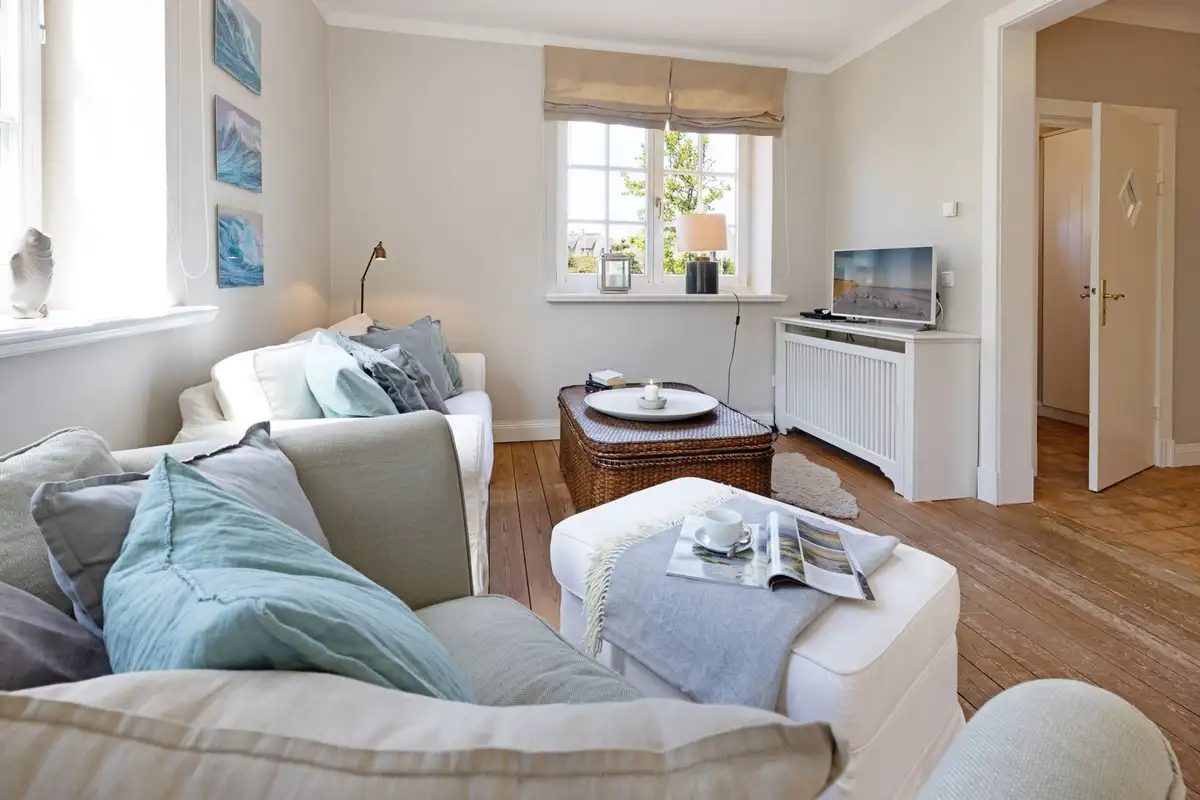 Ferienwohnung Sylt List Haus Dock 6 Wohnzimmer