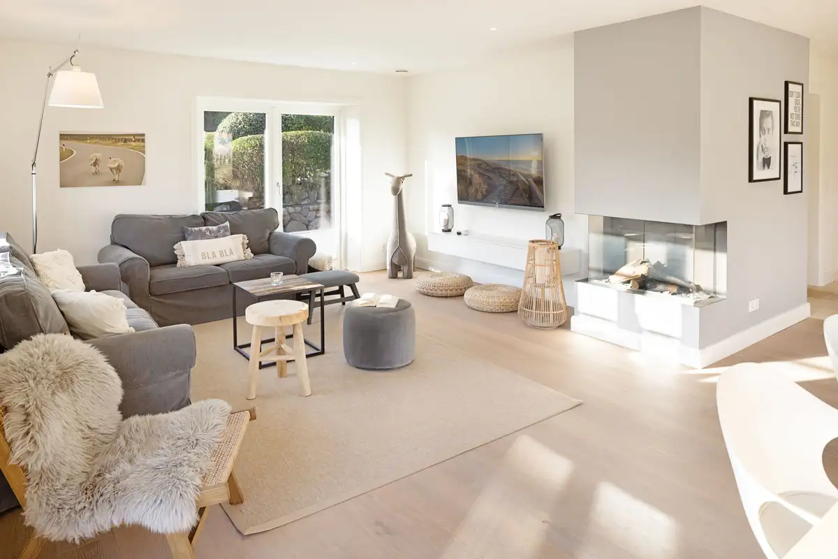 Ferienwohnung Sylt List Haus Ellenbogenblick Wohnzimmer