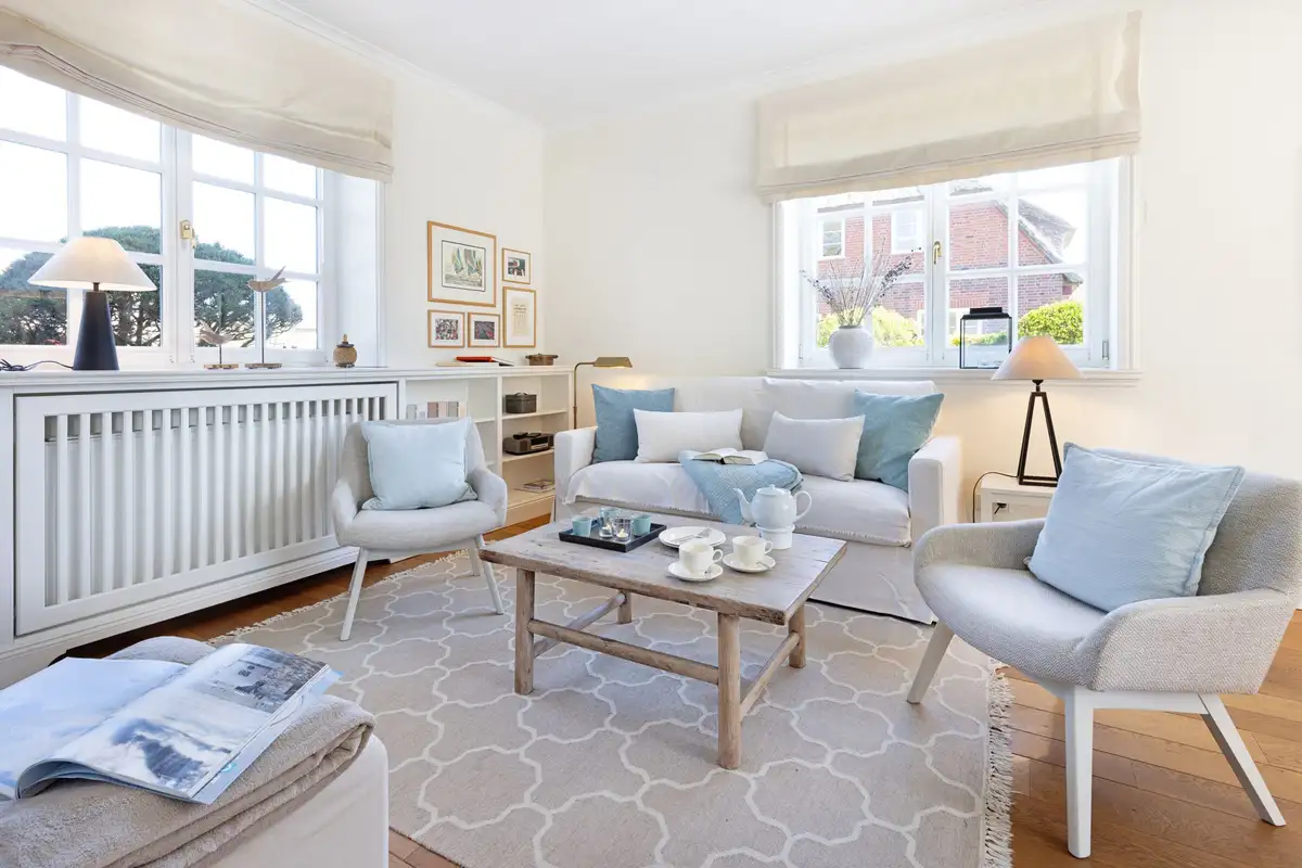 Ferienwohnung Sylt List Haus Ferryview Wohnzimmer