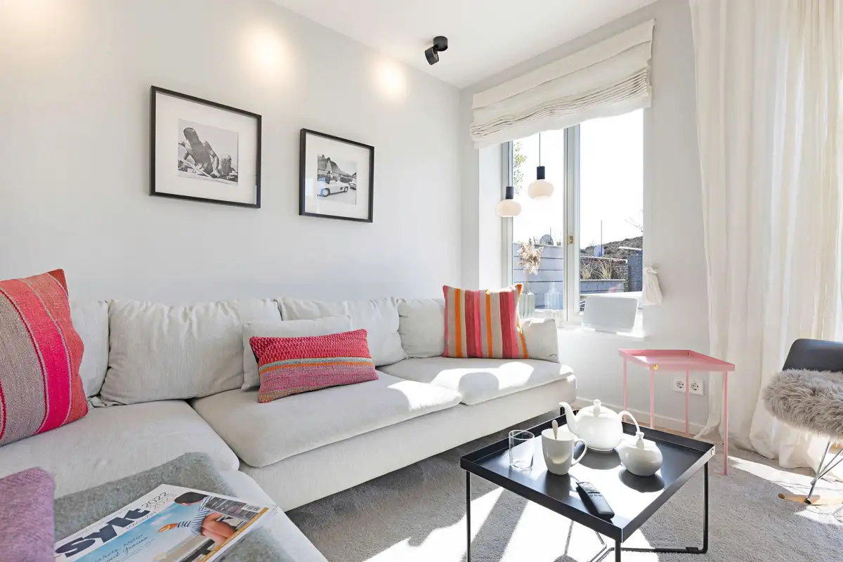 Ferienwohnung Sylt List Haus Fiftyfour Home Wohnzimmer
