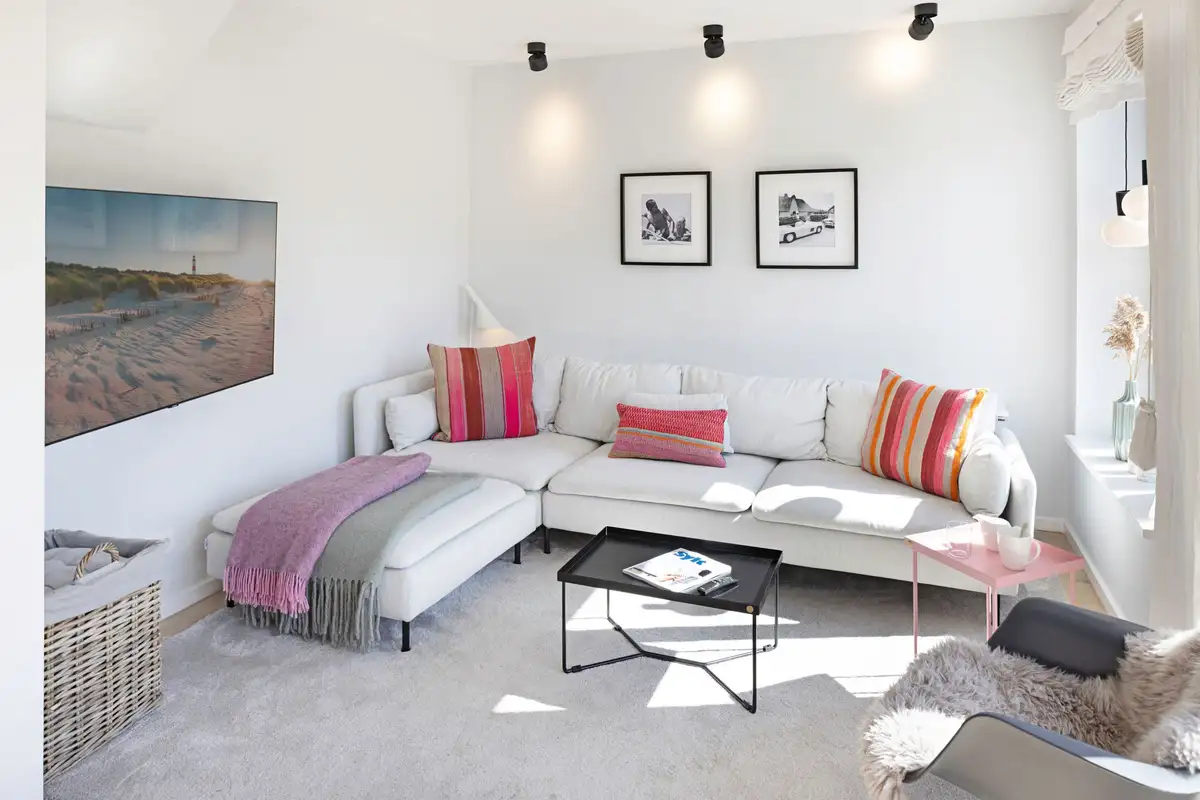 Ferienwohnung Sylt List Haus Fiftyfour Home Wohnzimmer