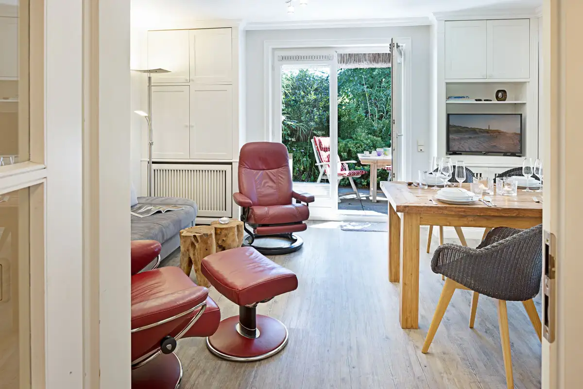Ferienwohnung Sylt List Haus Fischers Koje Wohnzimmer
