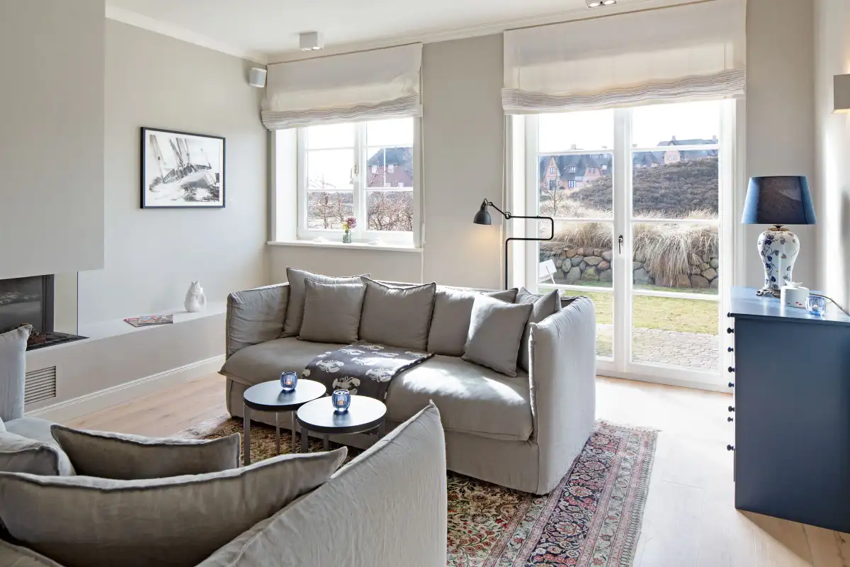 Ferienwohnung Sylt List Haus FriesenPerle Wohnzimmer