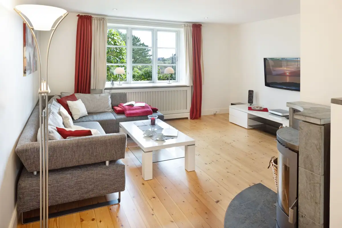 Ferienwohnung Sylt List Haus Haus Am Heidetal Wohnzimmer