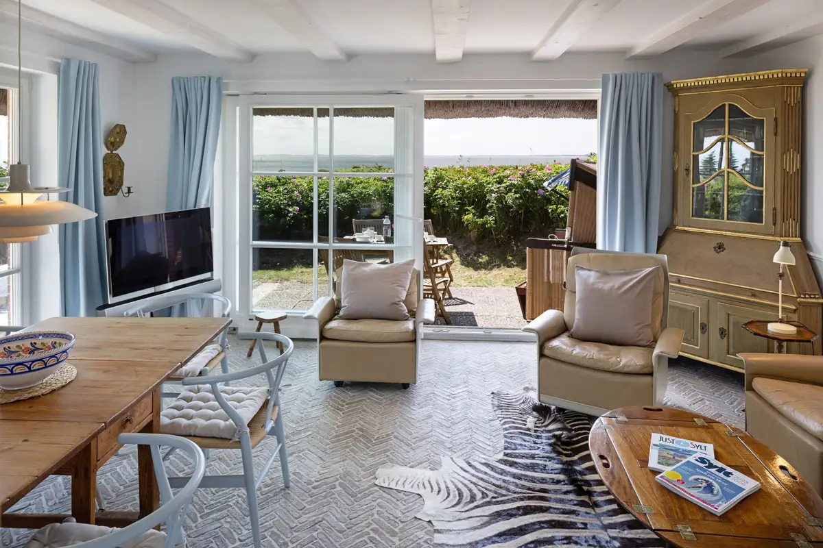 Ferienwohnung Sylt List Haus Haus Ingeborg Wohnzimmer
