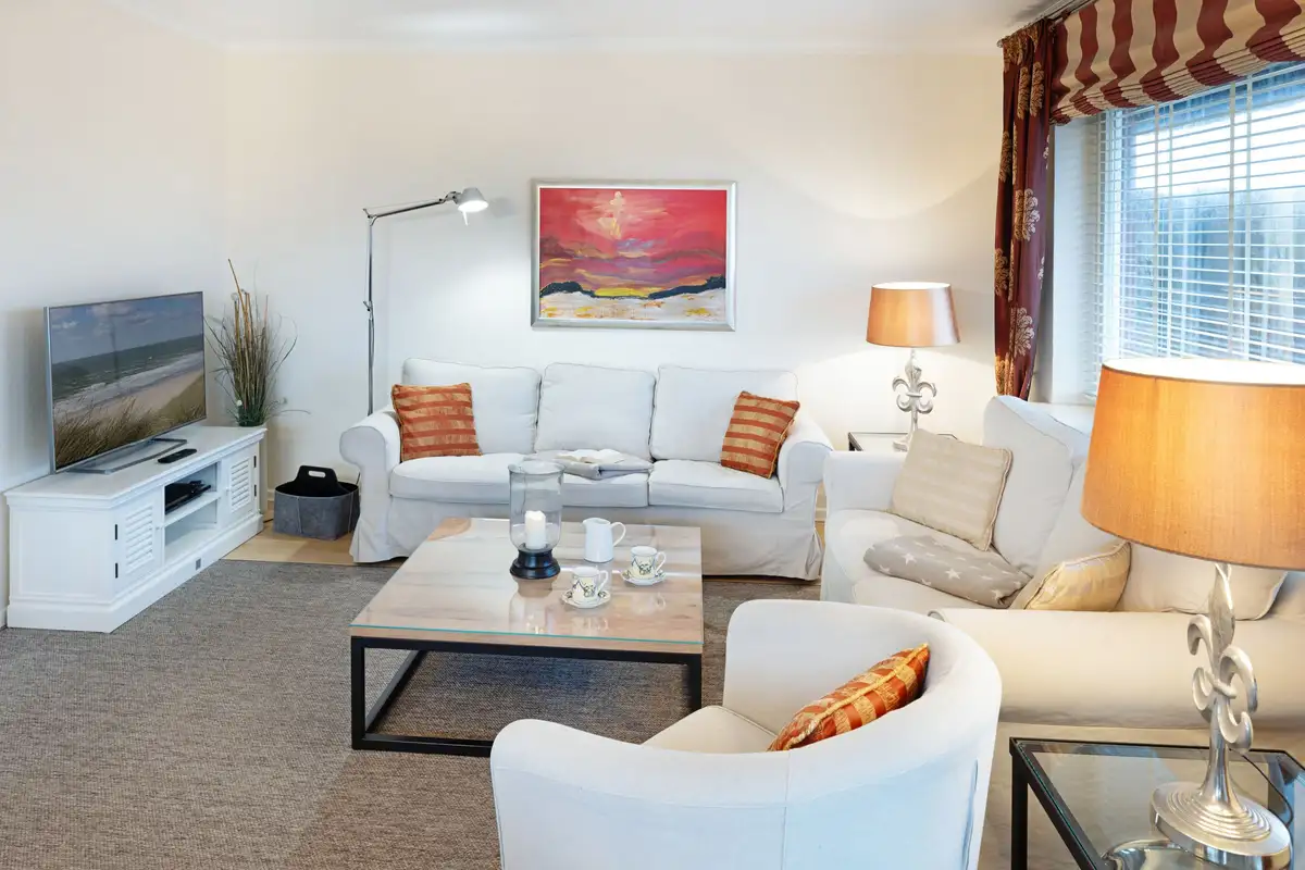 Ferienwohnung Sylt List Haus Haus Mellhörn Wohnzimmer