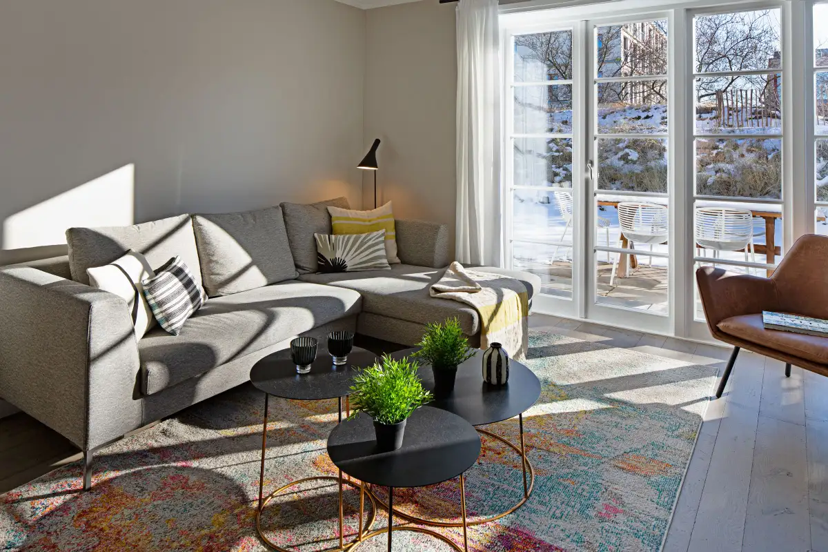 Ferienwohnung Sylt List Haus Haus No.7 Wohnzimmer