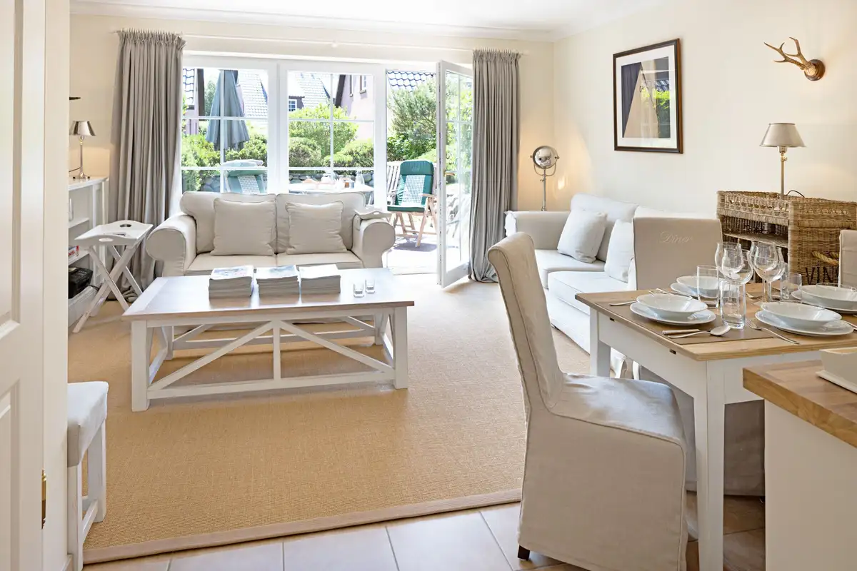 Ferienwohnung Sylt List Haus Haus Zam am Meer Wohnzimmer