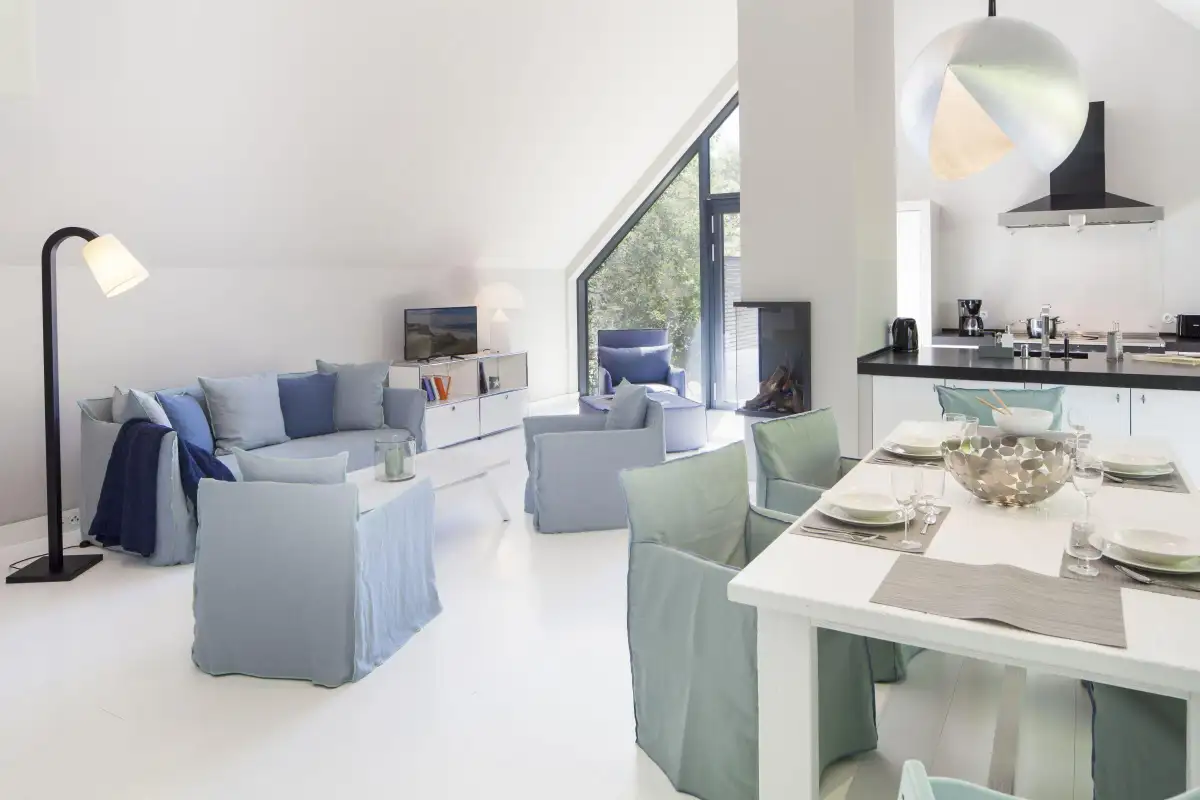 Ferienwohnung Sylt List Haus Heavens Loft Wohnzimmer