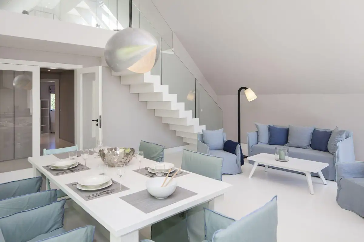 Ferienwohnung Sylt List Haus Heavens Loft Wohnzimmer