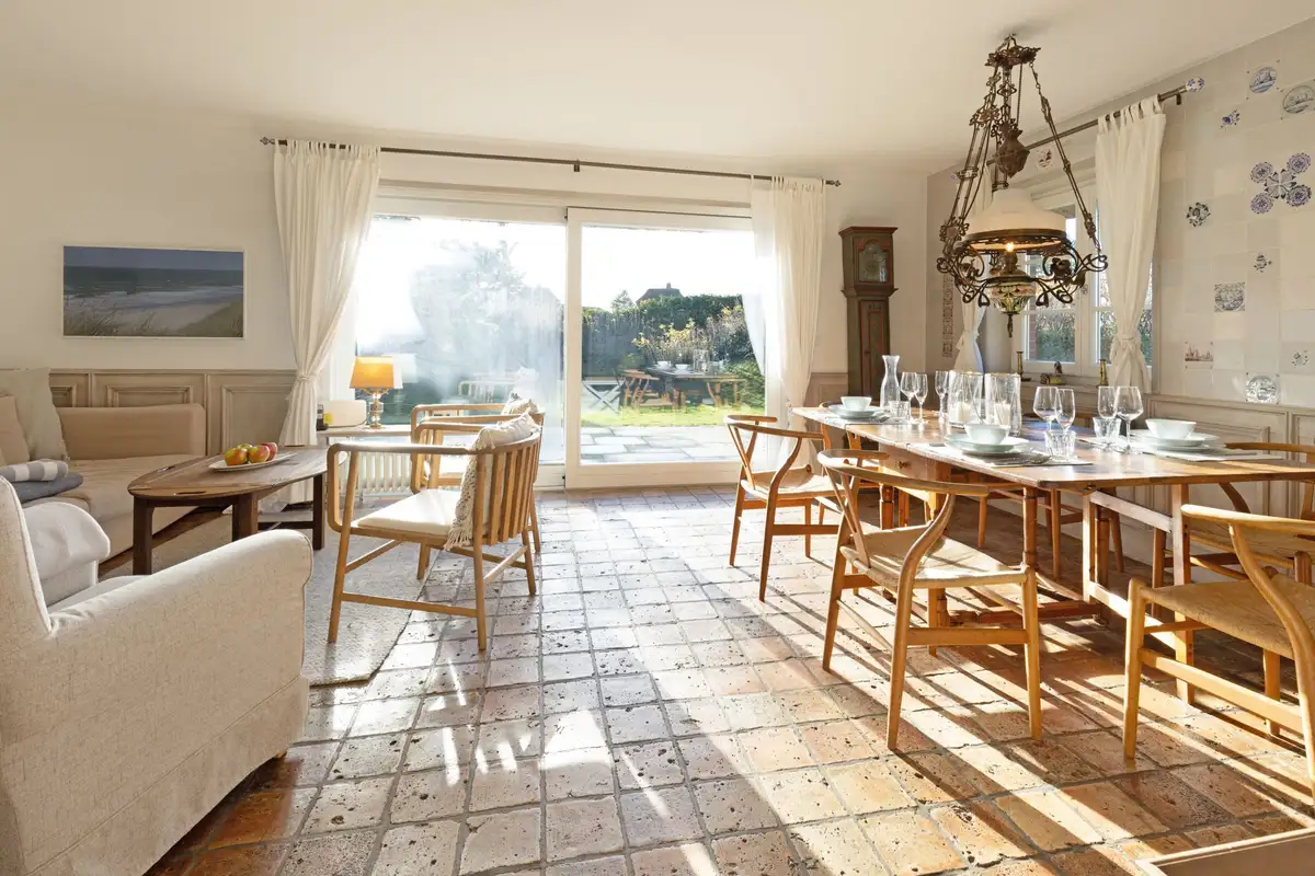 Ferienwohnung Sylt List Haus Heide Hüs Wohnzimmer