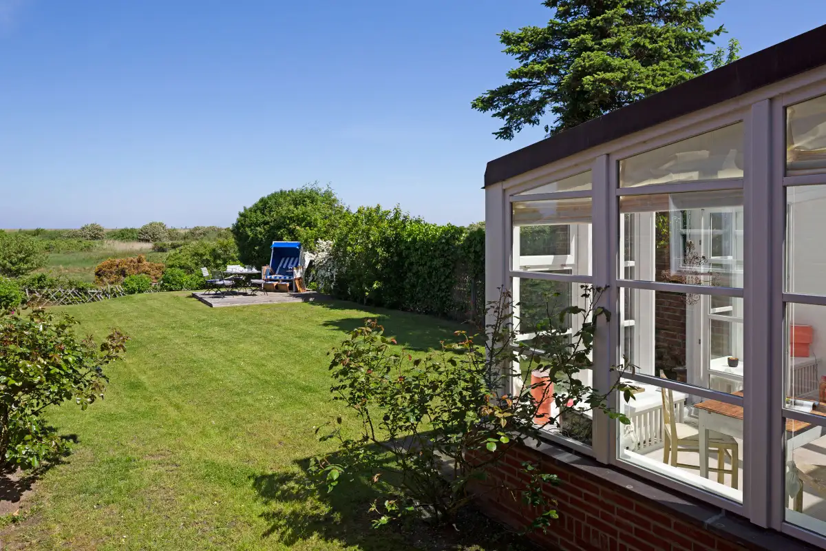 Ferienwohnung Sylt List Haus Hyggebo Garten