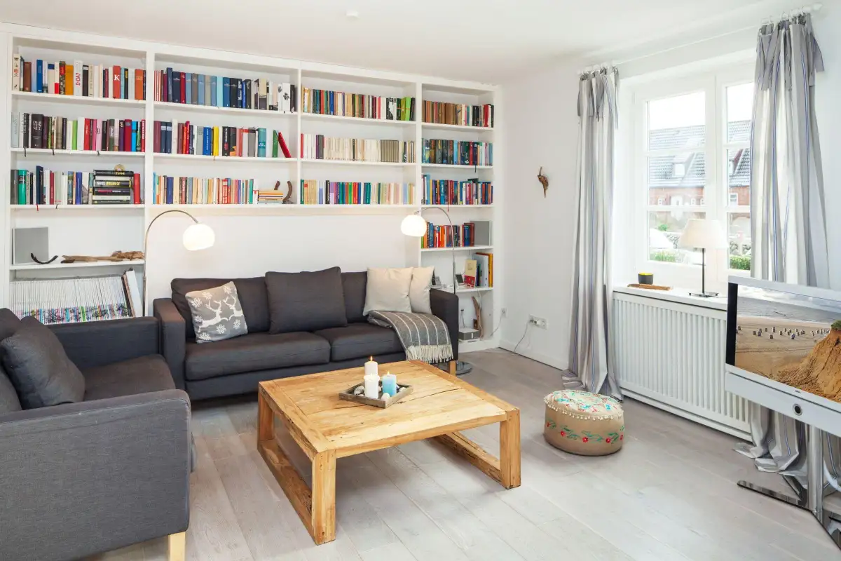 Ferienwohnung Sylt List Haus Hyggebo Wohnzimmer