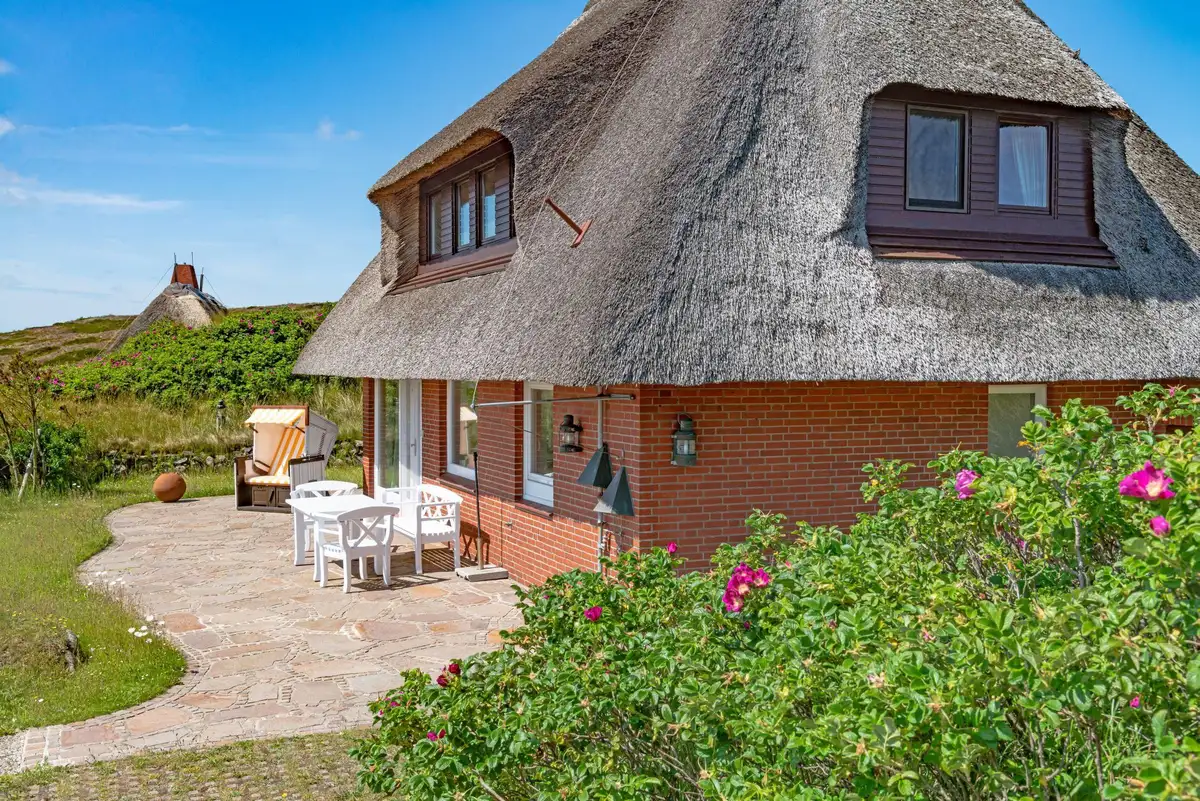 Ferienwohnung Sylt List Haus Inselblick Terrasse