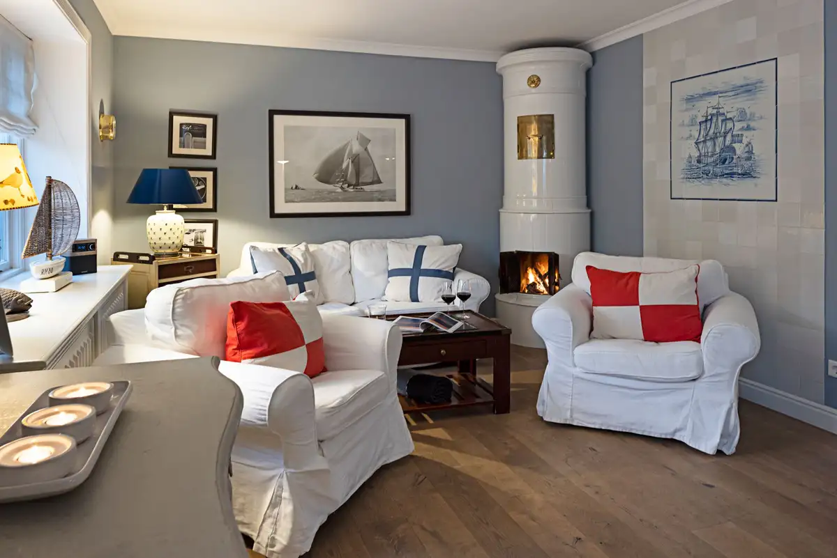 Ferienwohnung Sylt List Haus Kapitänshaus Wohnzimmer
